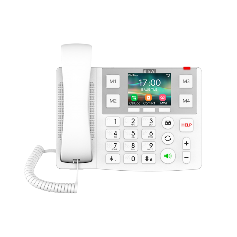 تلفن آی پی X305 با دکمه های بزرگ فنویل