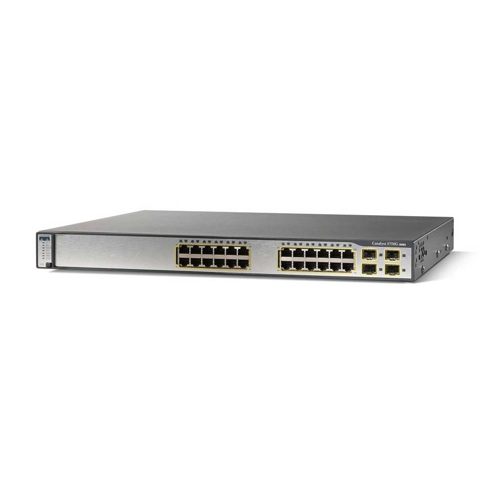 سوئیچ 24 پورت سیسکو مدل WS-C3750G-24TS-S1U