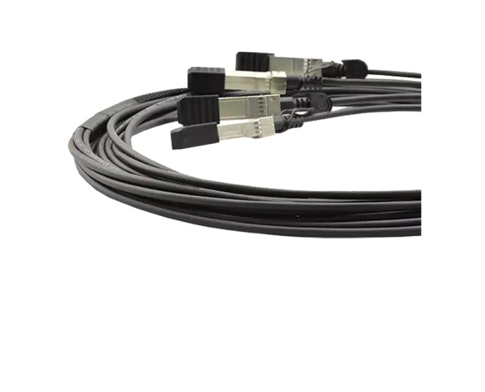 ماژول فیبر نوری سیسکو مدل QSFP 4SFP 10G CU50CM